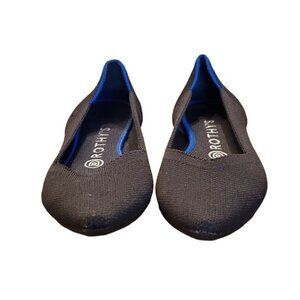 Rothys Black Pointed-Toe Flats